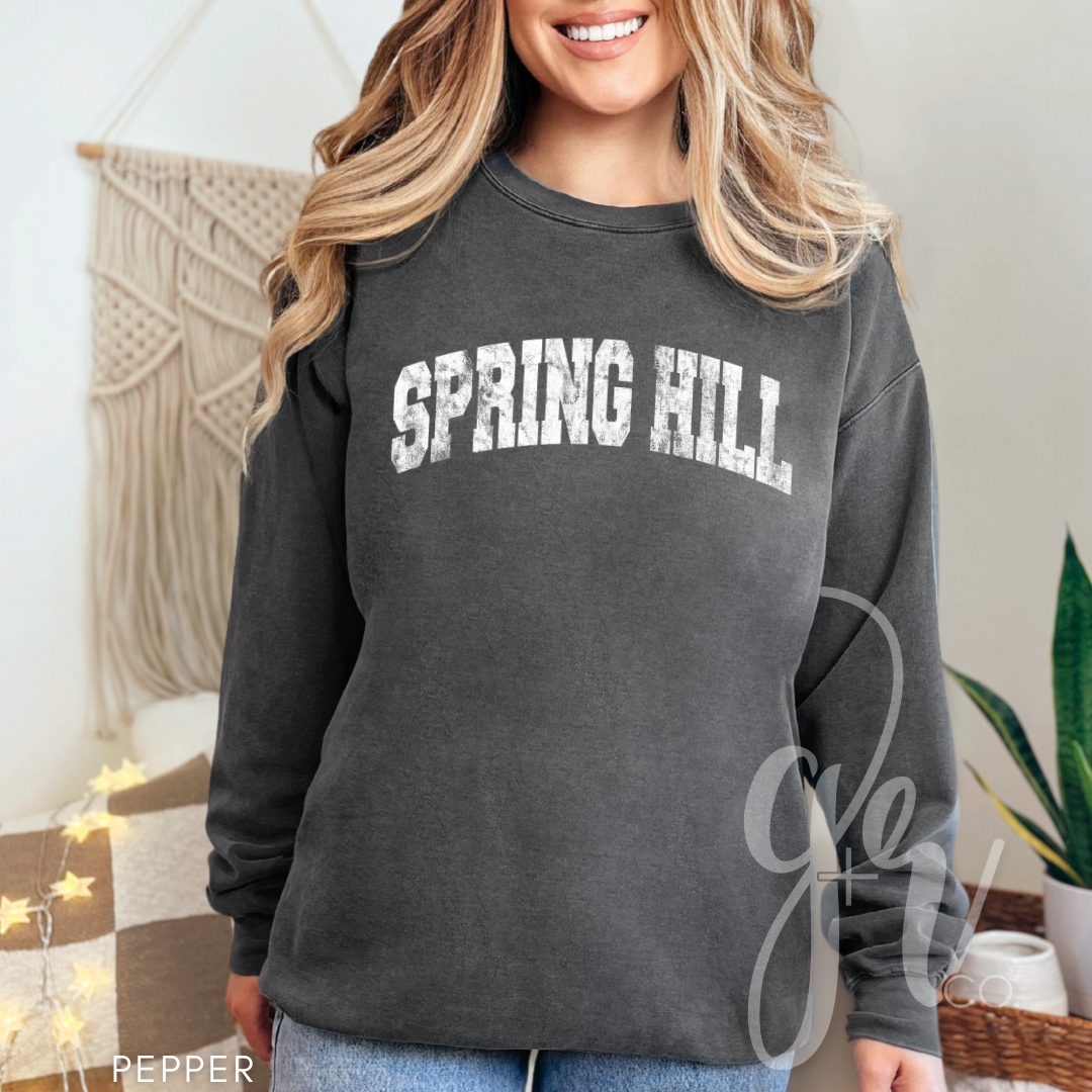 NEW! Spring Hill Varsity (Tees+Sweatshirts)