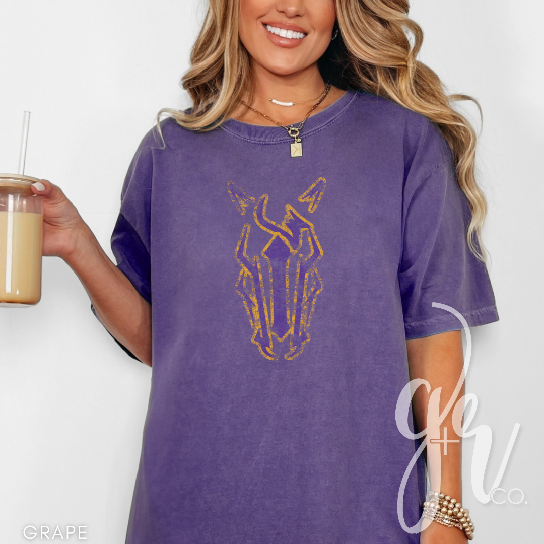 Distressed Bronco (Tees+Sweatshirts)