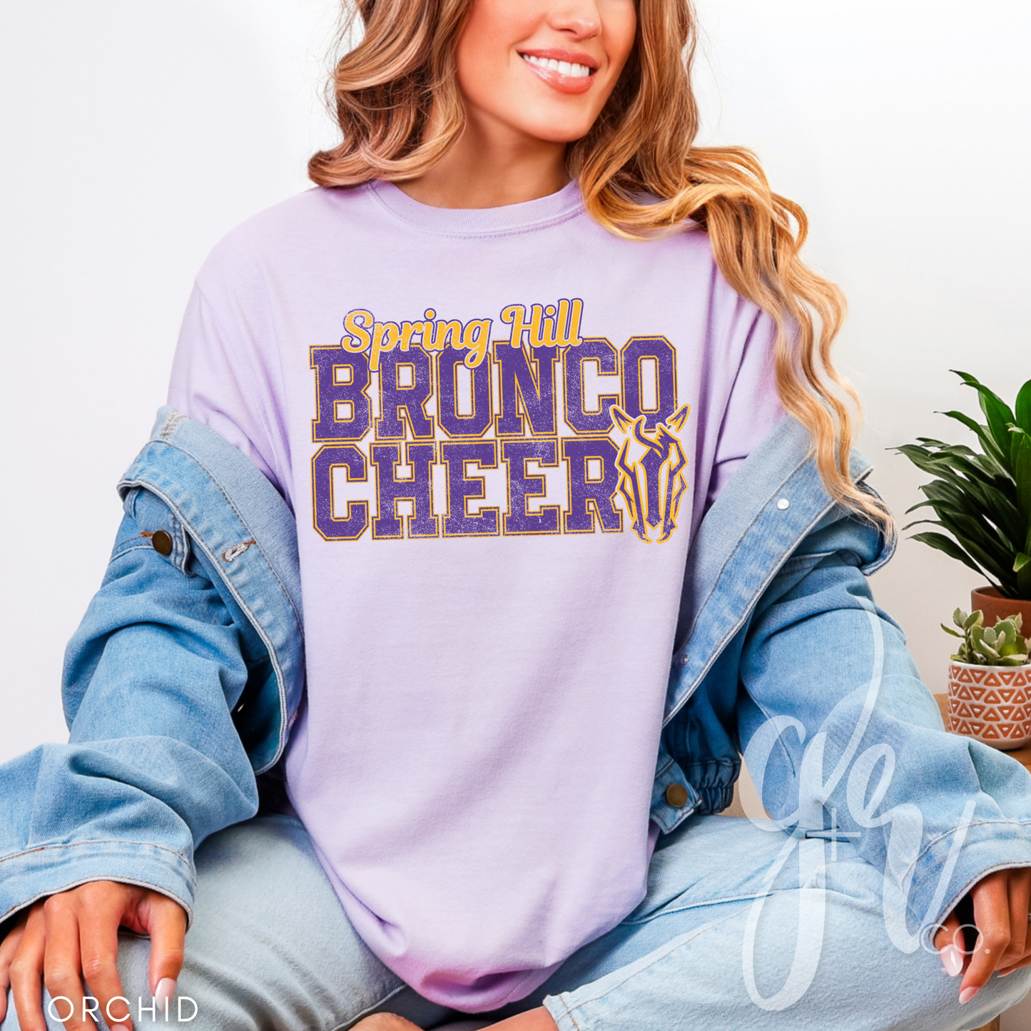 Bronco Cheer Varsity (Tees+Sweatshirts)
