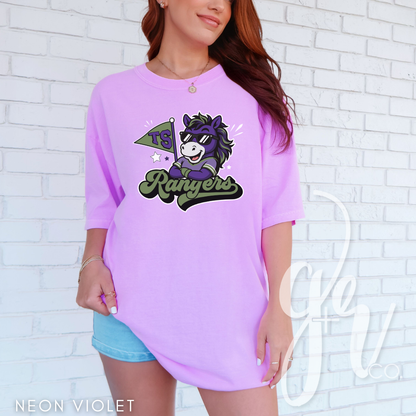 Rangers Varsity Mascot (Tees+Sweatshirts)