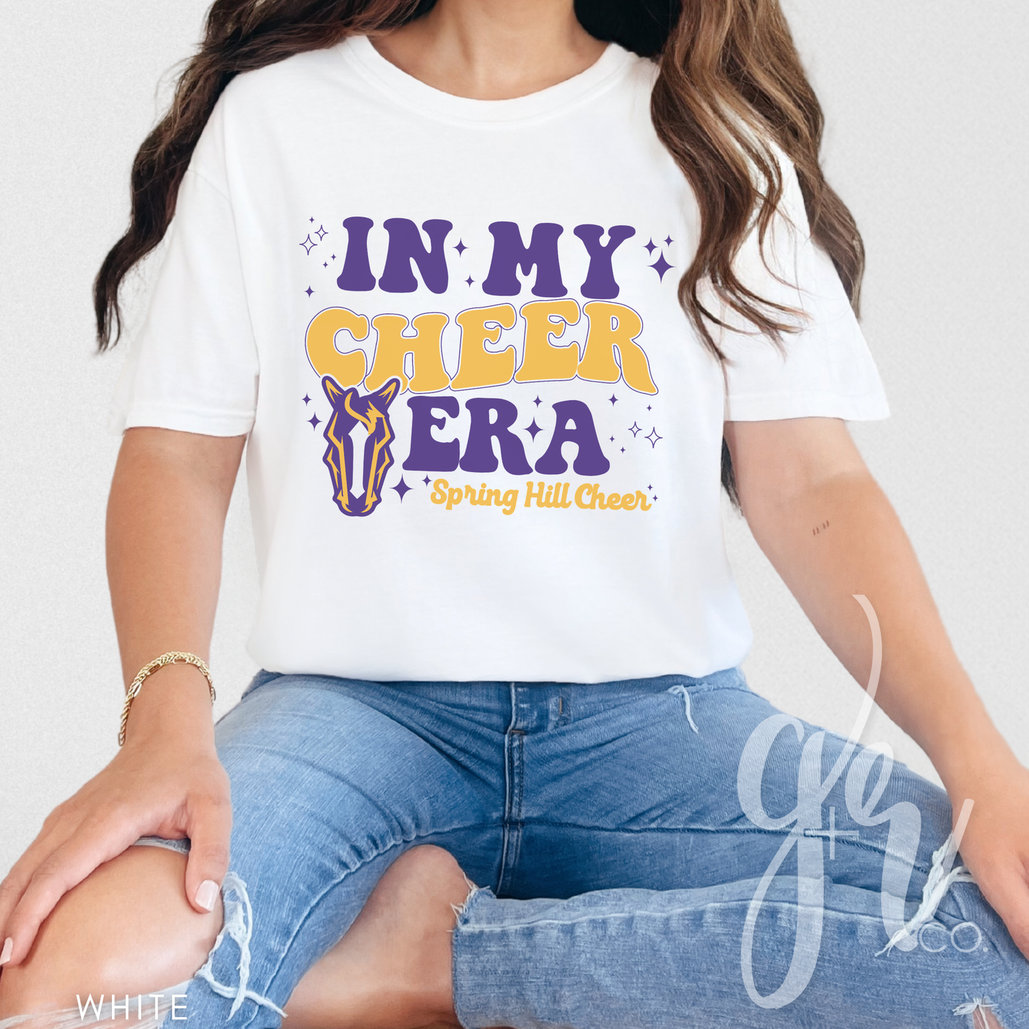 In My Bronco Cheer Era (Tees+Sweatshirts)