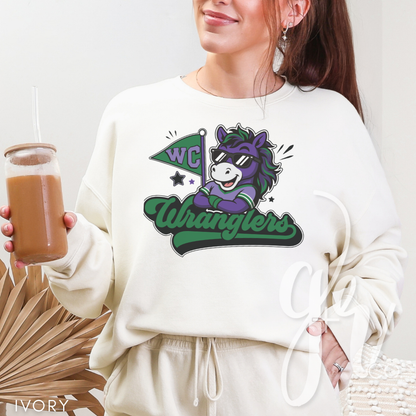 WCES Varsity Mascot (Tees+Sweatshirts)