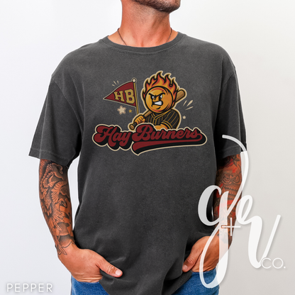 Hay Burners Varsity Mascot (Tees+Sweatshirts)