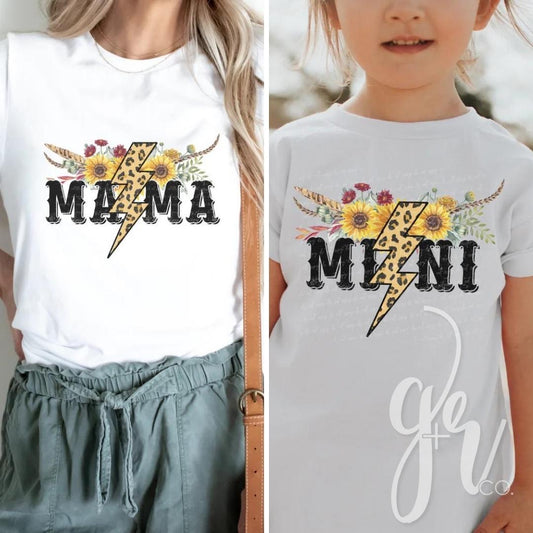Mama+Mini Sunflowers