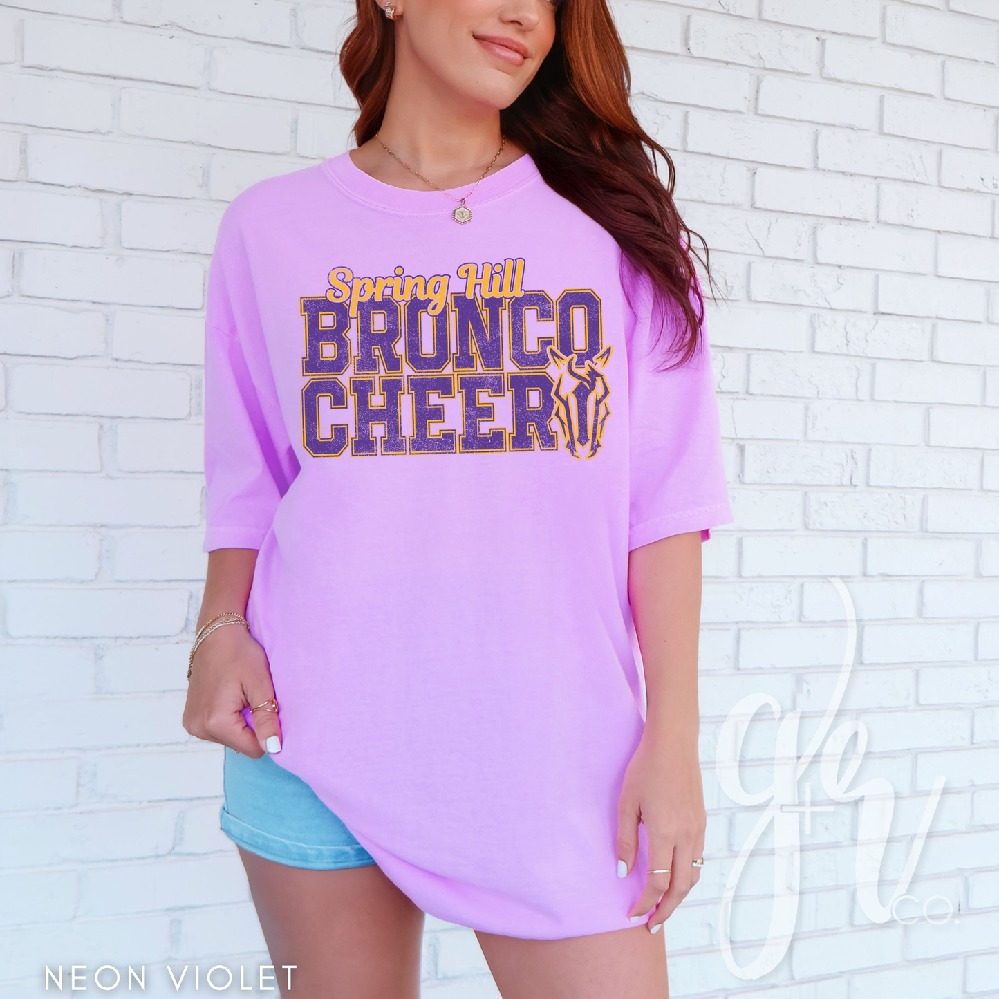 Bronco Cheer Varsity (Tees+Sweatshirts)