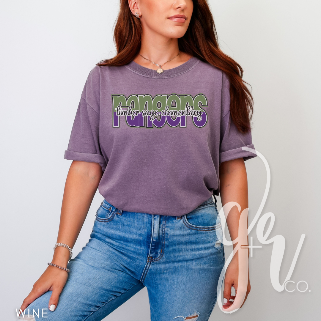WCES Color Split (Tees+Sweatshirts)