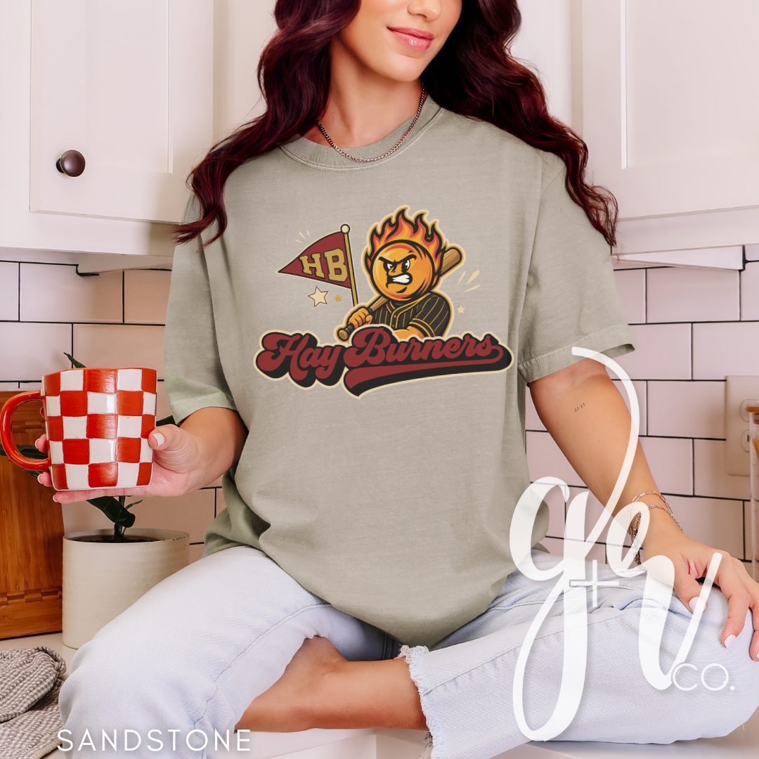 Hay Burners Varsity Mascot (Tees+Sweatshirts)