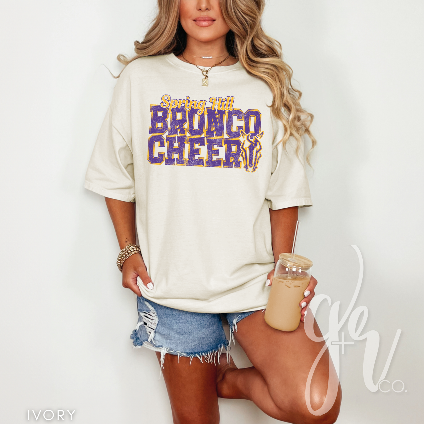 Bronco Cheer Varsity (Tees+Sweatshirts)