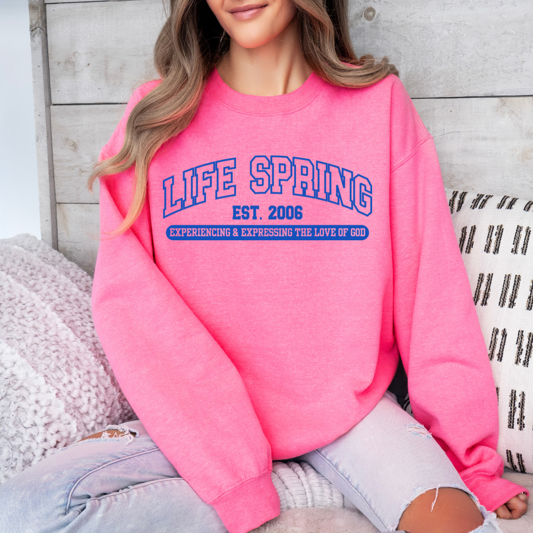 Life Spring Varsity Tees (Short Sleeve+Long Sleeve+Sweatshirts Available)