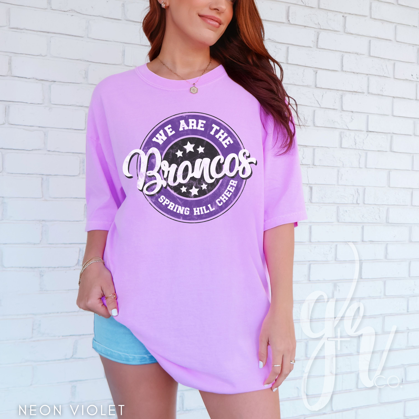 We Are the Broncos Cheer (Tees+Sweatshirts)