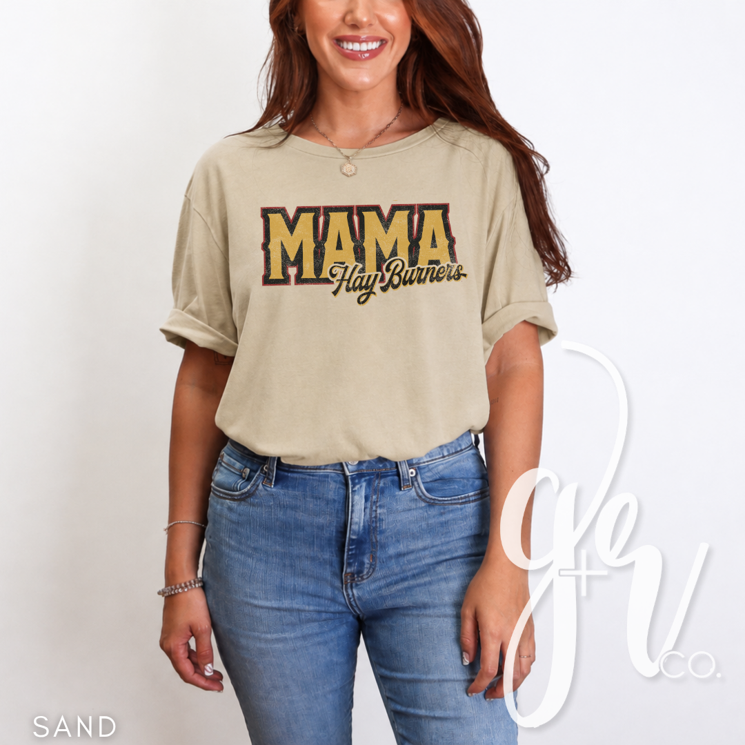 Hay Burners Custom Name (Tees+Sweatshirts)