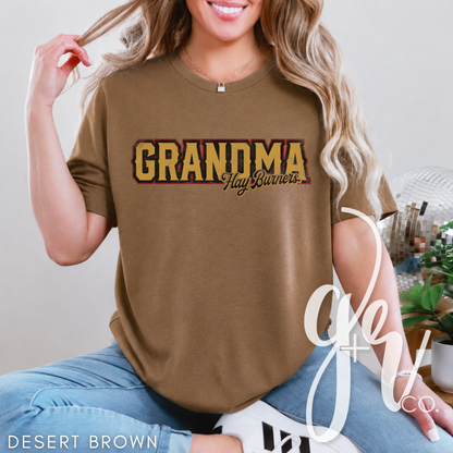 Hay Burners Custom Name (Tees+Sweatshirts)