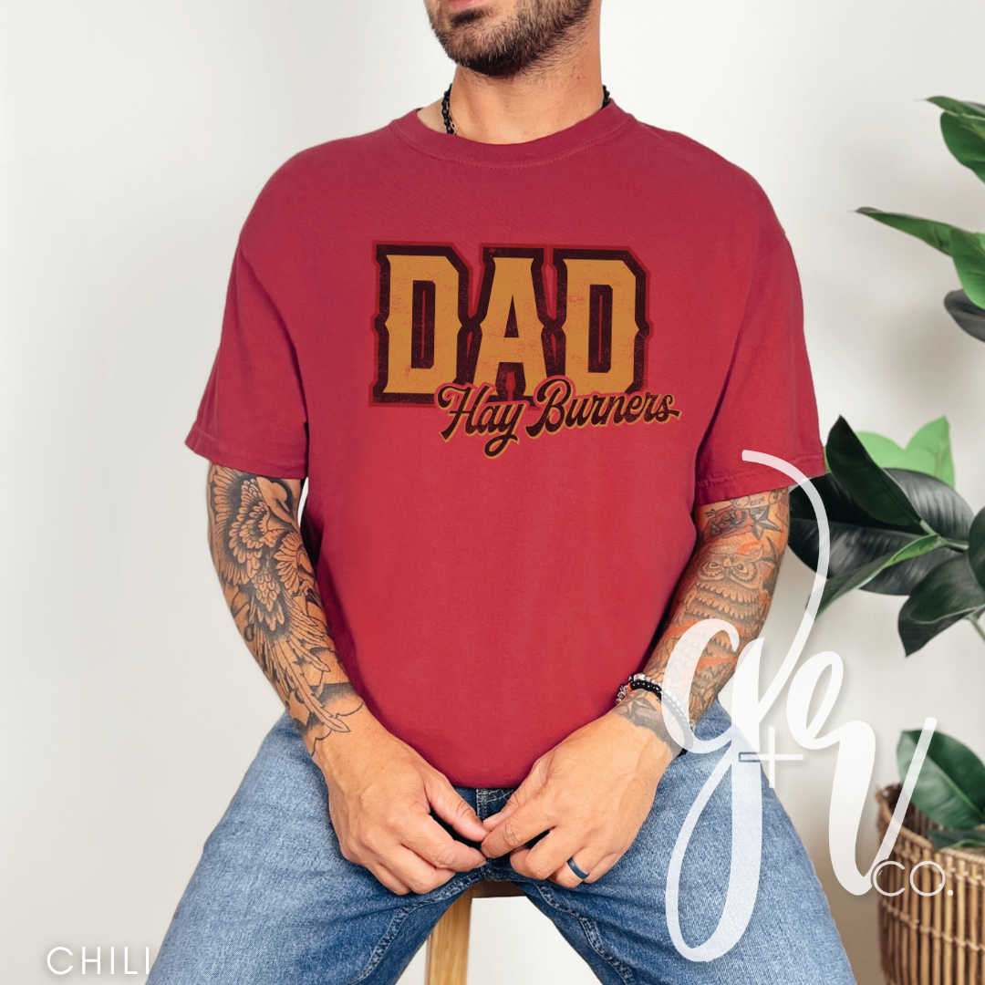 Hay Burners Custom Name (Tees+Sweatshirts)