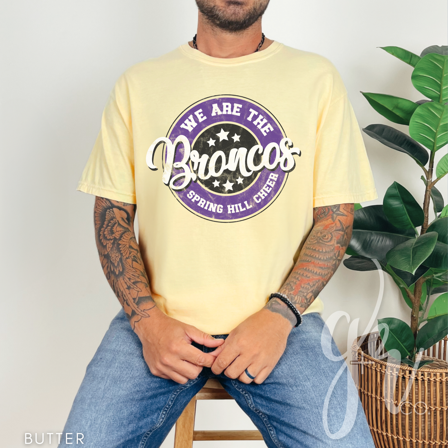 We Are the Broncos Cheer (Tees+Sweatshirts)