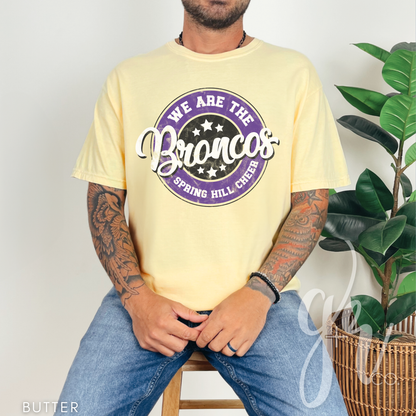 We Are the Broncos Cheer (Tees+Sweatshirts)