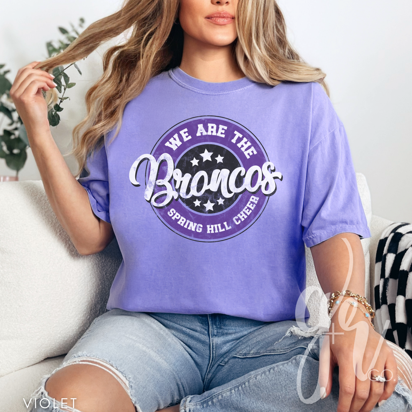 We Are the Broncos Cheer (Tees+Sweatshirts)