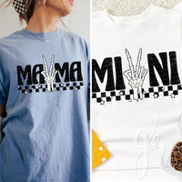 Mama+Mini Checkered Skellie