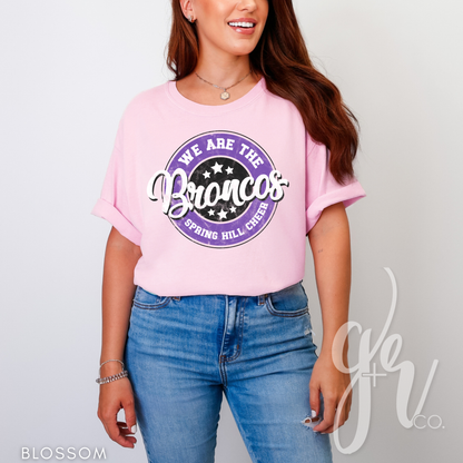 We Are the Broncos Cheer (Tees+Sweatshirts)