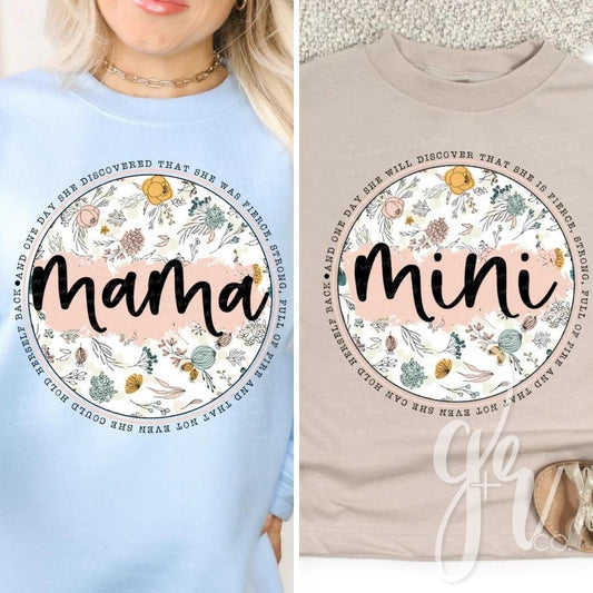 Mama+Mini Floral