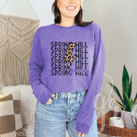 Leopard Bolt Broncos (Tees+Sweatshirts)