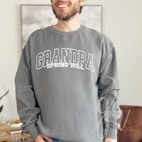 Custom Name Varsity (Tees+Sweatshirts)