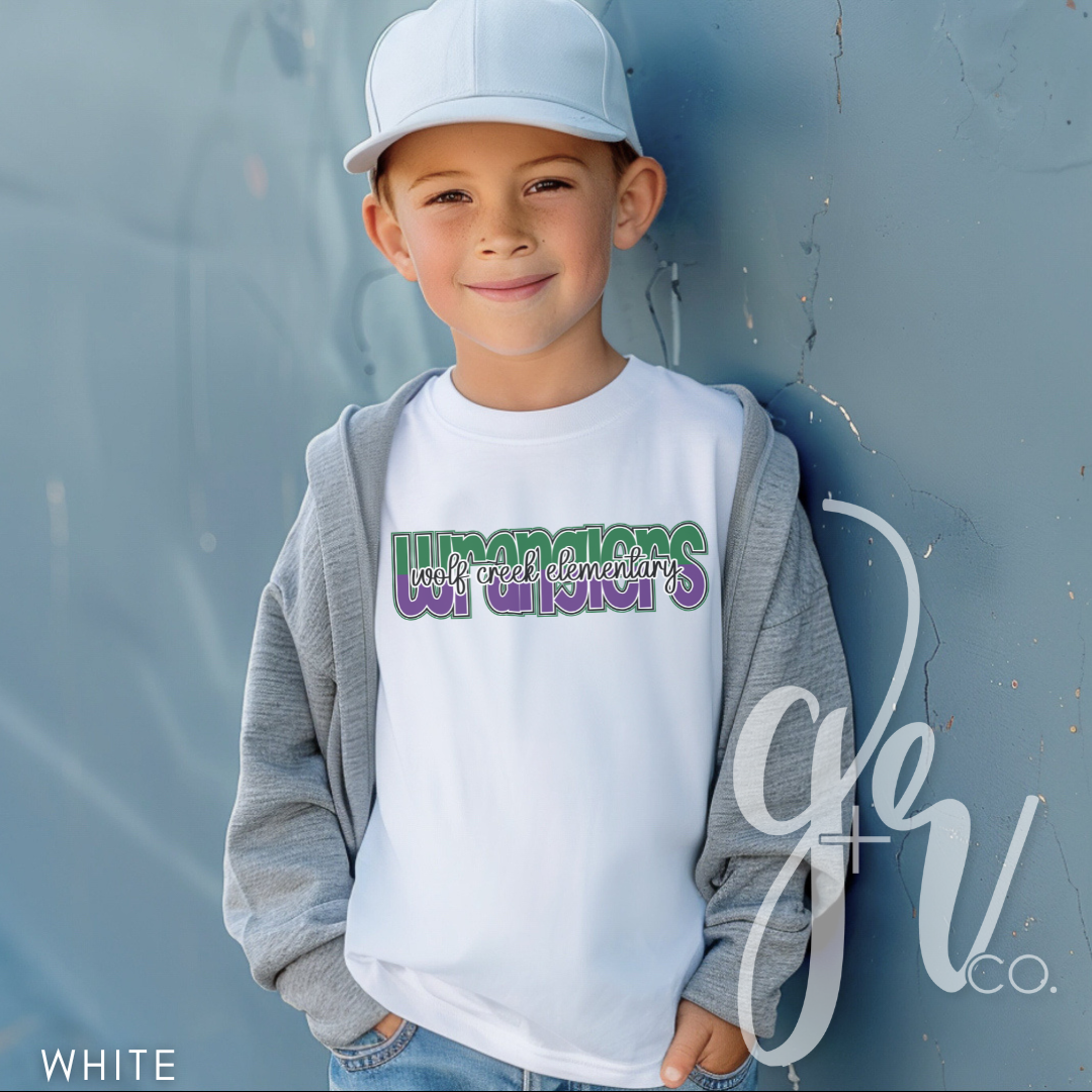 WCES Split Color (Tees+Sweatshirts)