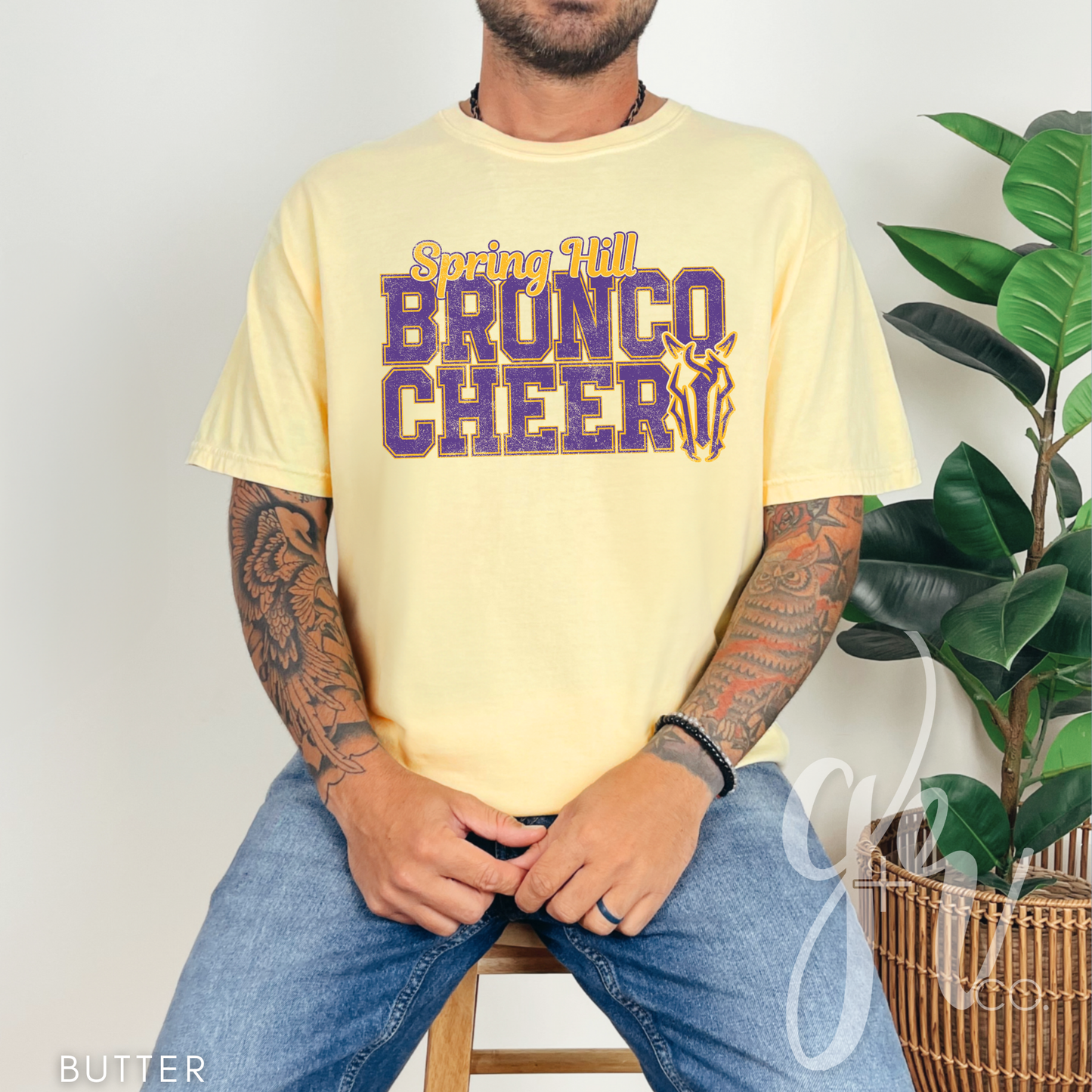 Bronco Cheer Varsity (Tees+Sweatshirts)