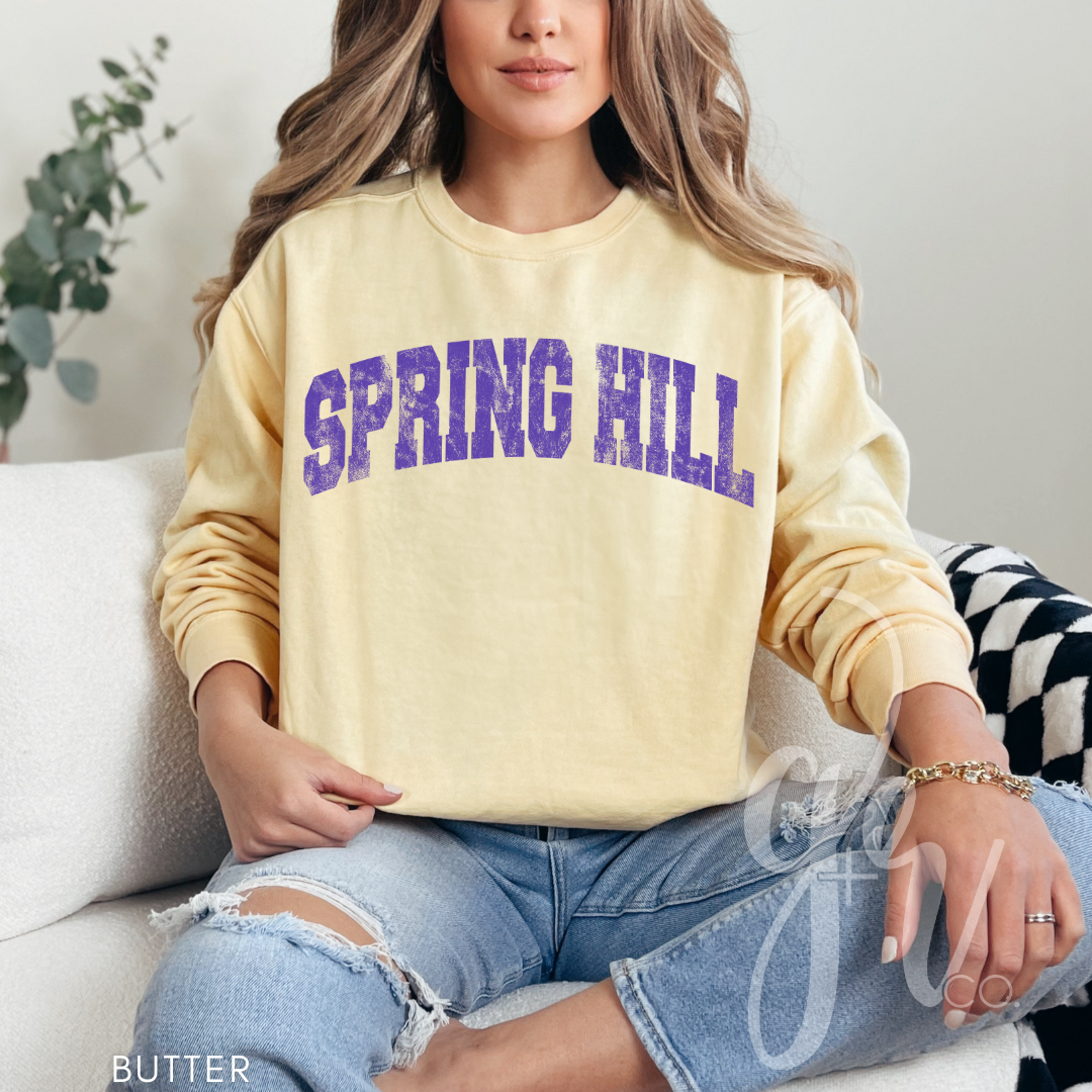 NEW! Spring Hill Varsity (Tees+Sweatshirts)