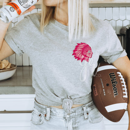 Custom Preppy Mascot Faux Chenille — Pop-Up