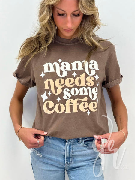 Mama Needs Coffee (Puff Ink)