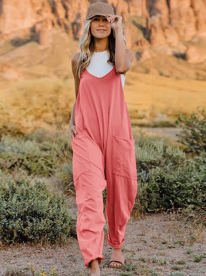 Wide Leg Overalls