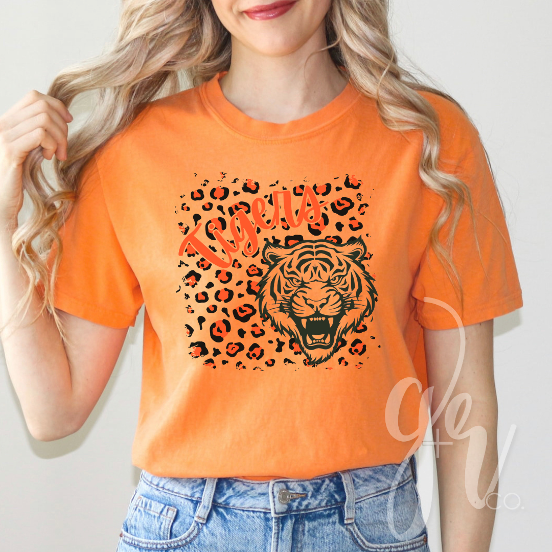 Sample School Spirit Leopard Mascots