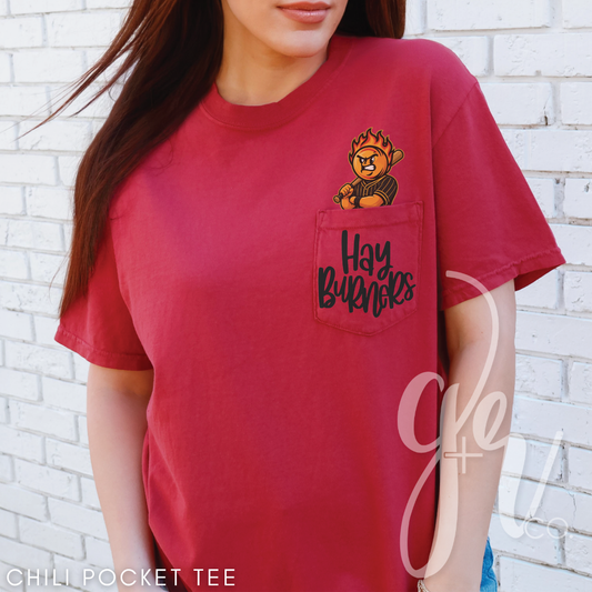 Hay Burners Pocket Peeker Mascot (Adult Only)