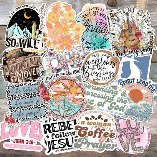 Life Spring Decals