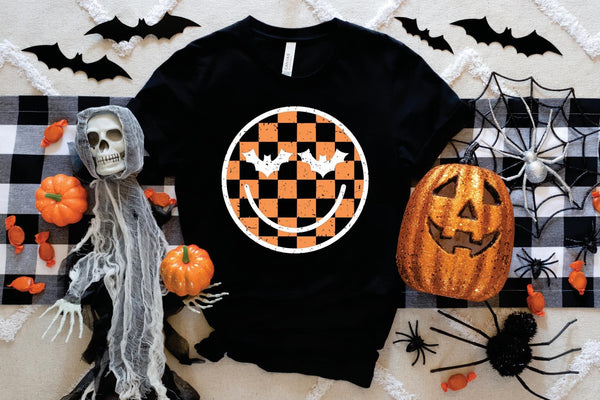 DOTD 8/28 - Halloween Happy Face Tee (Closing 8/29)