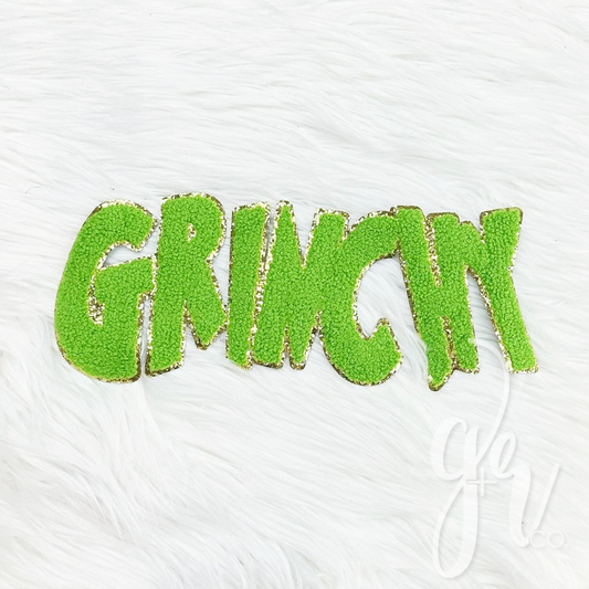 Chenille Patch 1