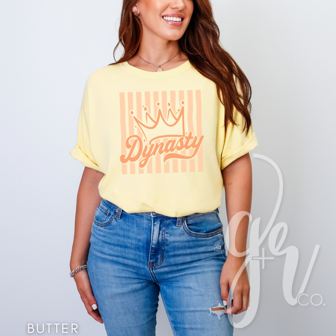 Dynasty Stripe+Crown - Team Tees