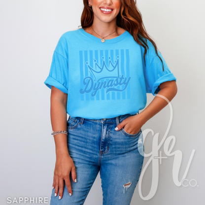 Dynasty Stripe+Crown - Spirit Wear (Tees+Sweatshirts)