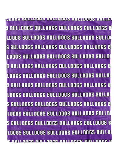 Sample School Spirit Minky Blankets