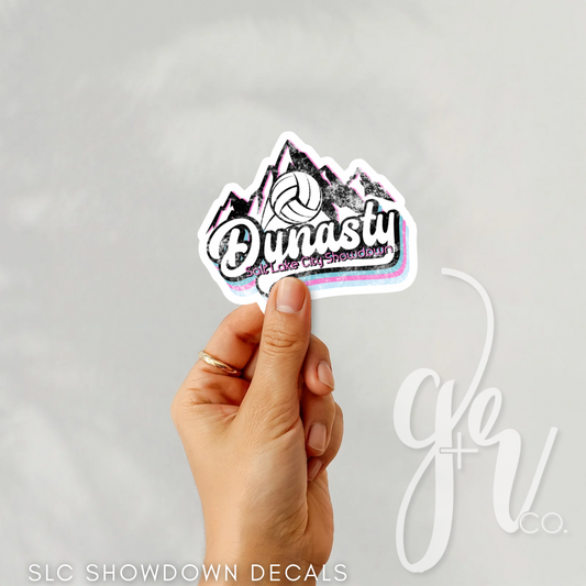 SLC Showdown Decals - Dynasty