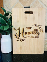 Custom Name Cutting Boards