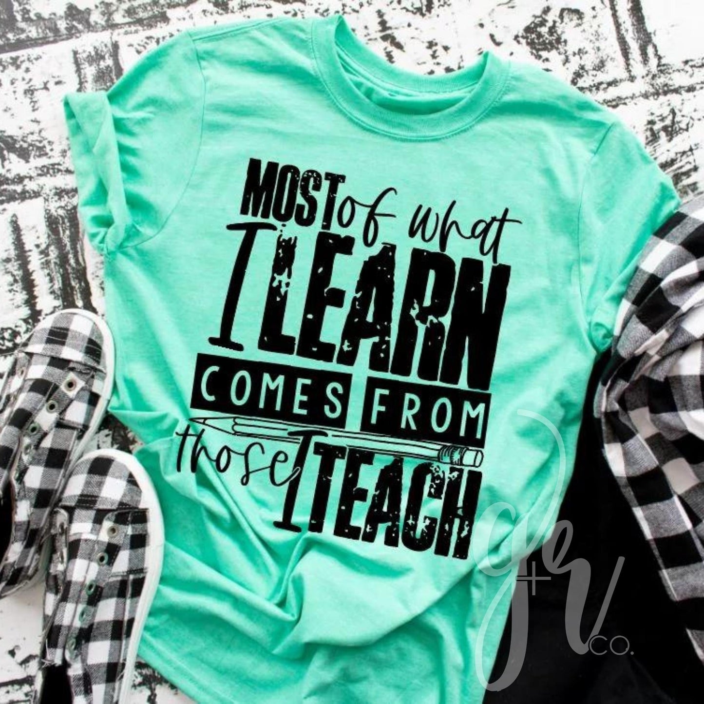 Most of What I Learn Comes From Those I Teach