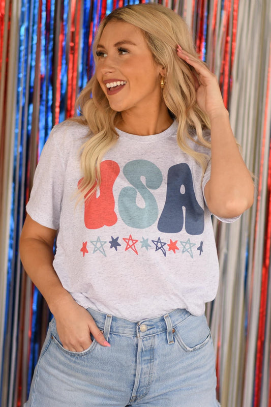USA Stars Tee (Youth+Adult)