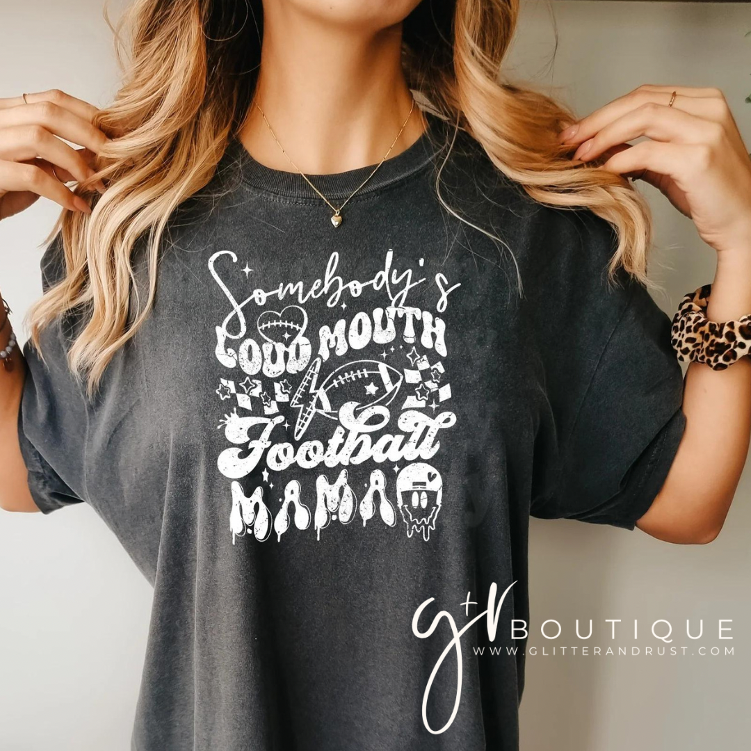 Loud Mouth Football Mama