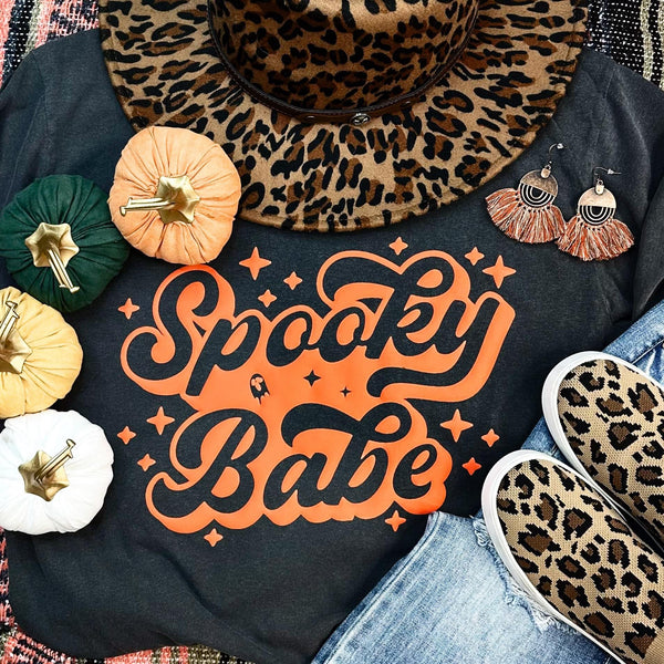 Spooky Babe Puff Tees