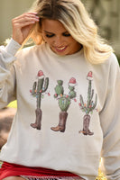 Christmas Cactus Sweatshirt