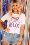 Red White Blue Tee (Youth+Adult)