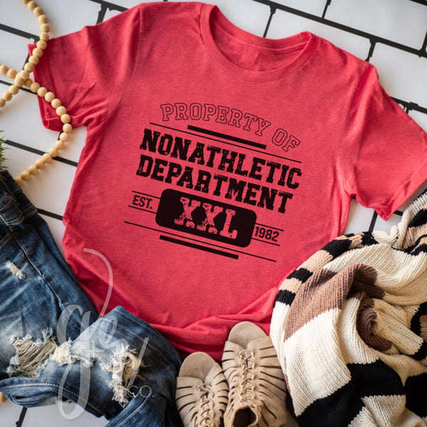 Nonathletic Department