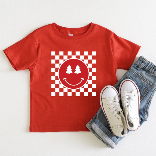 Christmas Happy Face - YOUTH (Sweatshirts+Tees)