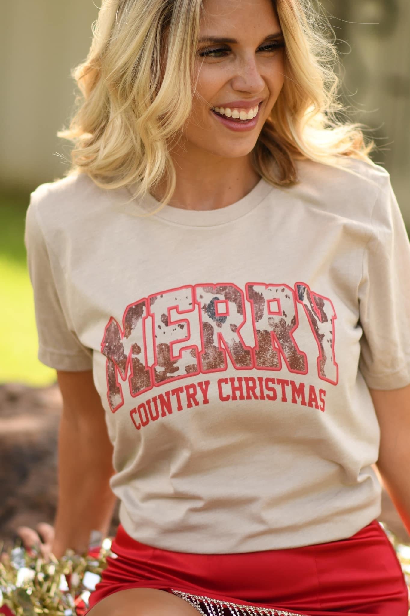 Merry Country Christmas Tee